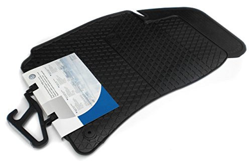 Original Volkswagen VW Ersatzteile Gummimatte VW T4 vorne Transporter Bus Kombi Multivan Karavelle, Gummi Fußmatten