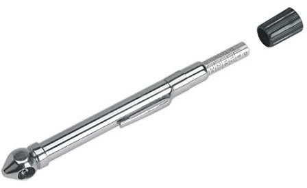 Sealey Tstpg9 Tyre Pressure Gauge With Pocket Clip 6-50Psi