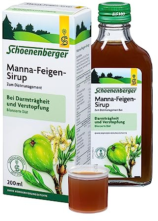 Salus - Jugo Natural de Higo y Maná - Complemento Alimenticio - 200 ml - Favorece el Tránsito Intestinal - Elaborado con Extracto Aucoso de Higo, Maná y Azúcar