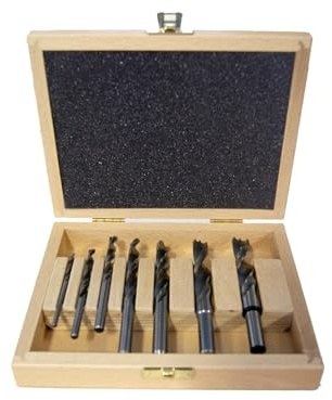 Fisch FSF-320814 HSS Doppelrillenbohrer, 7-teilig