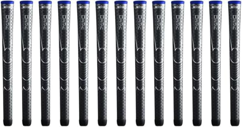 Winn Golf Grip DriTac Midsize -1/16, Non-Slip Cushioned Comfort, Moisture-Wicking, Shock Absorption, AVS Technology, Tacky All Weather (Midsize, 13 Pack)