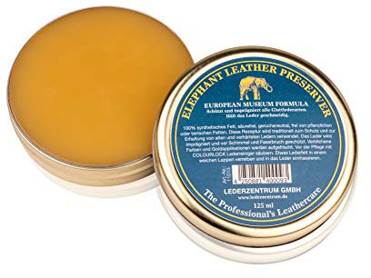 COLOURLOCK Elephant Leather Preserver, Lederfett für Pflege und Schutz von seidenmatten bis glänzenden Glattledern