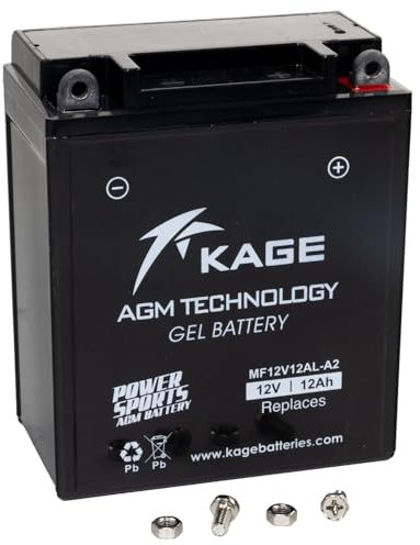 GEL Batterie KAGE YB12AL-A2 12AH für Aprilia BM W Hon da Kawasa ki Malaguti Peuge ot Yamaha