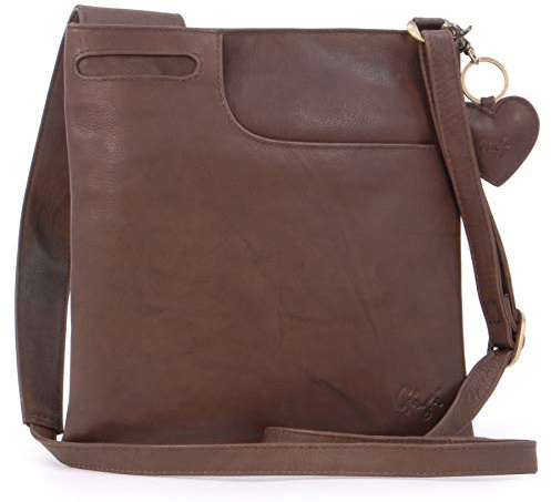 Gigi - Petit Sac Bandoulière Femme Cuir - Sac à Main - Messenger Bag Avec Bandoulière Réglable - 2057