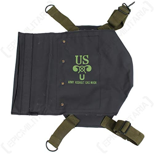 Mil-Tec Maskentasche-18654300 Maskentasche Schwarz Einheitsgröße