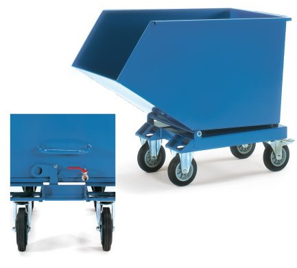 Fetra Muldenkipper 4704 mit Ablasshahn - Tragkraft 800kg