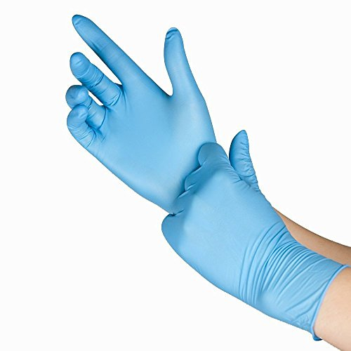 Safetouch Large Nitrile Powder Free Gloves (Blue) (10 x 100)