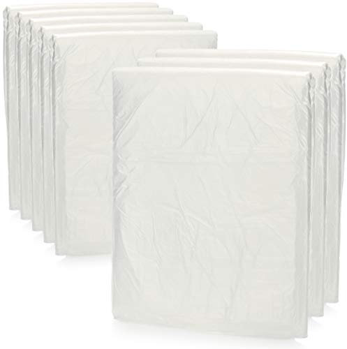 com-four® 8x 20 m² Abdeckfolie (160 m²), Schutzfolie gegen Spritzer, Staub und Flecken, Oberflächenschutz beim Malern und Tapezieren (8 Stück - 4x5m)