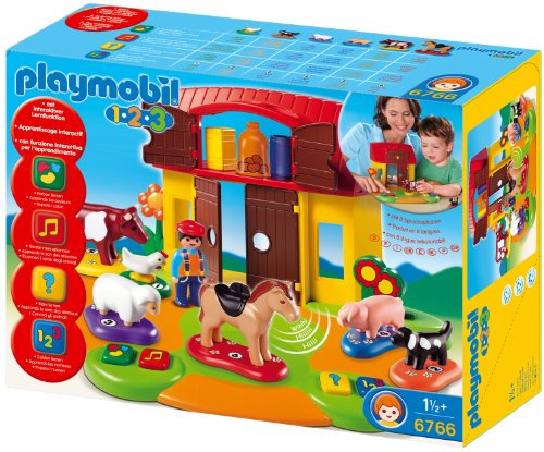 PLAYMOBIL - 1.2.3 La Granja interactiva (6766)