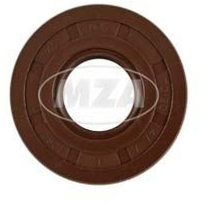 Wellendichtring NJK 20x47x07 - FPM - braun - mit Staublippe