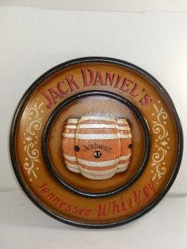 Blechschild Tabelle in Holz für Pub Bar-Wand Jack Daniel 's