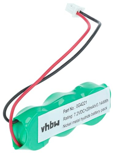 vhbw BIOS-Batterie kompatibel mit Dell Latitude D600 | D520, D610, D620, L400, D505, D500, D510, C400 Computer Notebook (20 mAh, 7,2 V, NiMH)