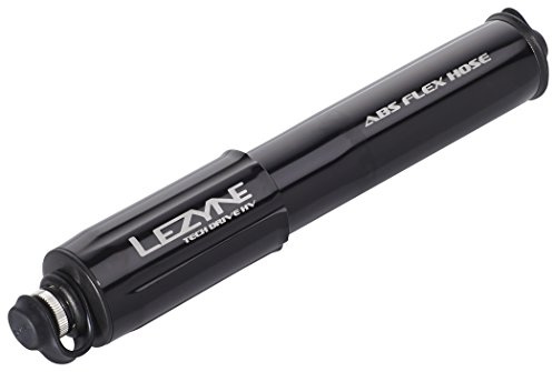 Lezyne Tech Drive HV Small Fahrrad Mini Pumpe schwarz (Black/Hi Gloss)