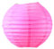 Boule Papier Rose Fushia 20cm - Lampion Papier en Papier de Riz - Lanterne Japonaise Rose Fushia pour Décoration de Mariage, Anniversaire, Fêtes