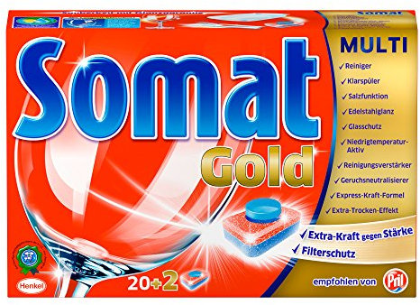 Somat Gold - Pastillas para lavavajillas