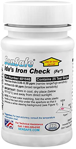 Industrial Test Systems 481046 SenSafe® Ida's Iron Test, Fe+2