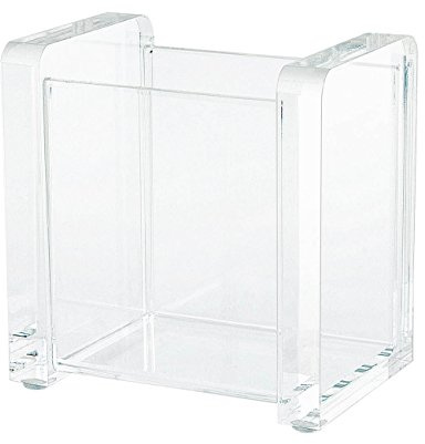 Wedo 604016 Acryl Stifte-Köcher (Cristallic, 2 Fächer) glasklar