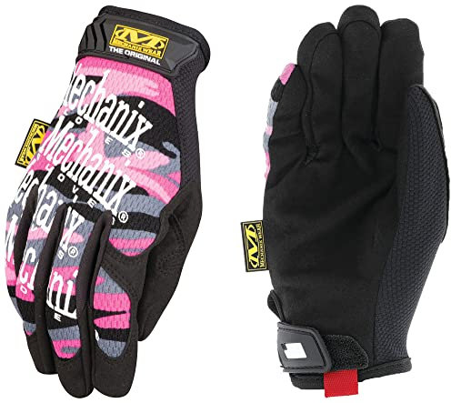 Mechanix Wear Original® Pink Camo Damenhandschuhe (Large, Camouflage)