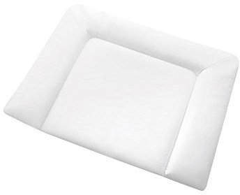 Alvi Wickelauflage 70x85 cm Kuschel uni weiß