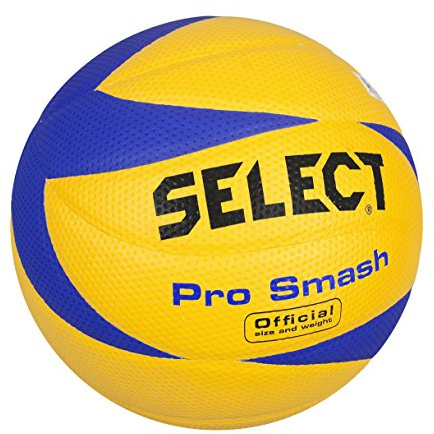 Select Pro Smash Volleyball, 4, gelb blau, 2144500525