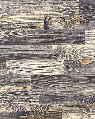 wodewa Revêtement Mural Bois Vintage Style 1m² Parement Bois Lambris Bois Plaquette de Parement Bois Intérieur Panneaux Muraux Decoration Murale Interieur V006
