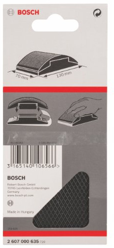 Bosch Handschleifblock 70x130mm, 1 Stk.