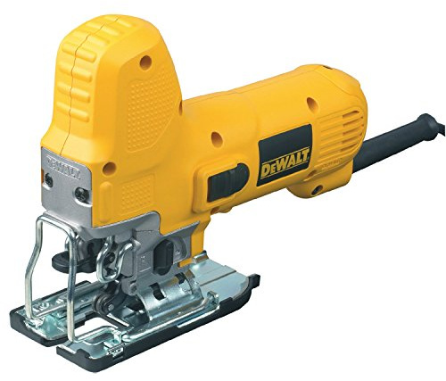 DEWALT DW343K-QS Stichsaaege Motogriff 550 Watt, W, 230 V, gelb/schwarz