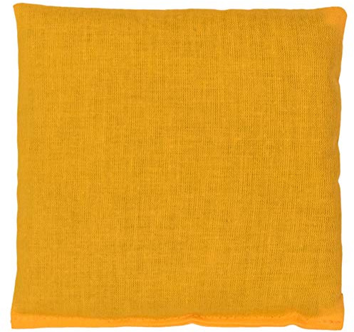 Cuscino con semi di uva - mango - 12x12cm - piccolo - Microonde, forno e frigorifero