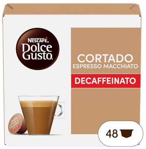 Capsulas cafe NESTLECapsulas cafe Dolce Gusto CORTADO DESCAFEI