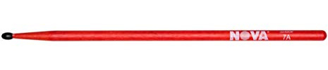 Vic FIrth - NOVA Drumsticks - 7AN - Nylon Tip - Red