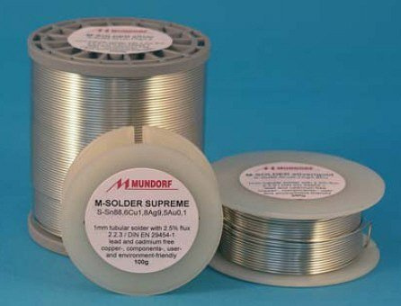 Mundorf MSolder Supreme Silver/Gold Lötzinn | Inhalt: 100g
