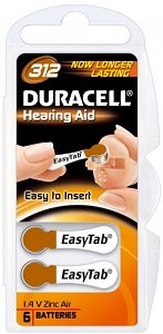 Duracell EasyTab 312 (PR41) 6er