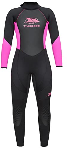 Trespass Aquaria Langer 5mm-Neoprenanzug mit innerer Schlüsseltasche für Damen,