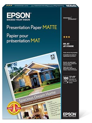Epson C13S041069 Photo papier Inkjet 104g/m2 A3+ 100 Blatt Pack