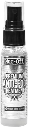 Muc-Off Premium Anti-Fog Treatment - Anti Fog Spray for Glasses, Goggles and Visors - Advanced Demisting and Moisture Absorption - 30ml
