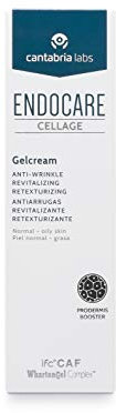 Endocare Cellage Gelcream - Crema Antiarrugas, Antiedad, Redensificante, Retexturizante, en Textura Gel, Ligera y Fluida, para Todo Tipo de Pieles, 50ml