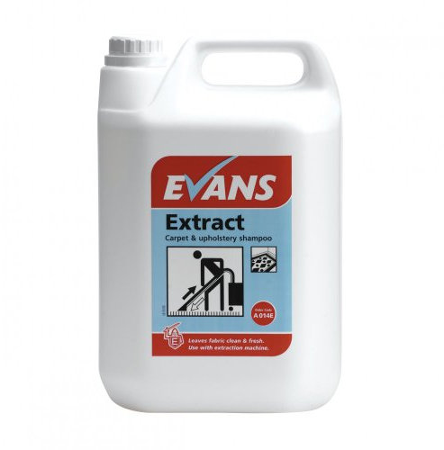 Evans Extract Low Foam Perfumed Carpet Shampoo - 5ltr