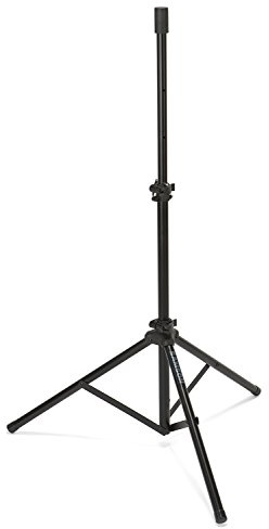 Samson LS40 Lautsprecher-Ständer Höhenverstellbar bis 1,45 m, Tripod Speaker Stand aus Stahl für PA-Beschallung