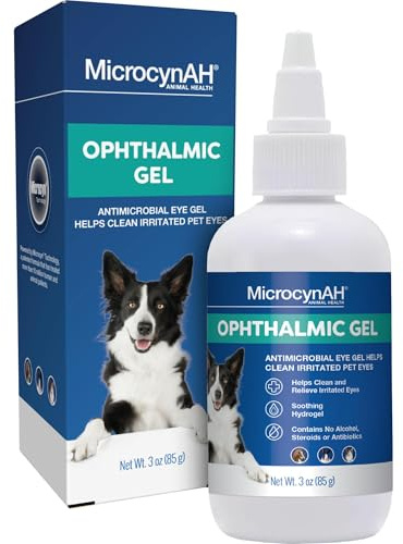 Microcyn AH Augengel, Augenreinigung, Augenabstand für Haustiere 89ml