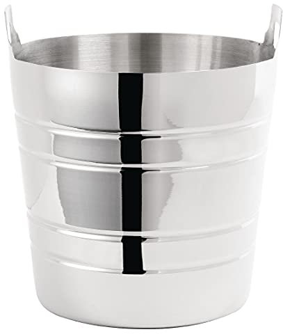 Stainless Steel Wine Bucket 190X204mm Champagne Beer Bowl Ice Cooler Restaurant