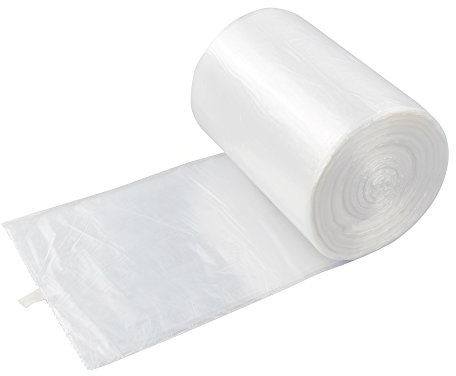 Cand 1.2 Gallon Clear Garbage Bags, Small Trash Bags, 110 Counts