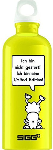 SIGG Trinkflasche Sheepworld Ich Bin…, 0,6 L, Aluminium, bunt, 16 x 7 x 7 cm