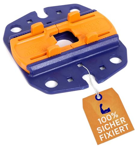 Peggy Peg – Fix&Go Anker Platte 2.0 zur Fixierung von Stützfüßen – Bodenbefestigung für Markisenfüße & Zeltgestänge beim Camping – Bodenhalterung kompatibel mit Thule Omnistor, Dometic & Fiamma