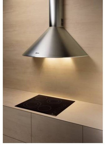 Elica Cappa Aspirante 60 cm, Isola, Grigio