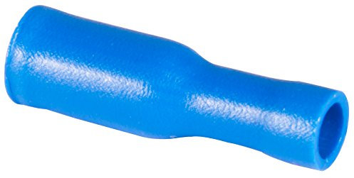 Electraline 62280 Capocorda Cilindrico, Diametro 4 mm, Femmina, Blu