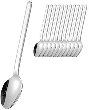 Esmeyer 250-092 Kaffeelöffel Bettina aus Edelstahl 18/10 poliert 12 Stück, Silberfarben, 16 x 5 x 3 cm