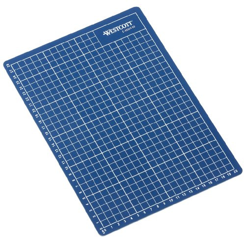 Westcott E-46004 00 Schneidematte DIN A4, blau
