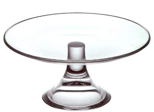 SWEET HOME Varotto & Co. Alzata Rotonda in Vetro Trasparente per Dolci e Frutta cod.2262898EM cm 9,5h diam.20,5