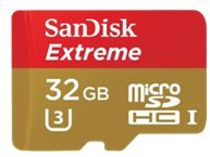 SanDisk Extreme Tarjeta de Memoria microSDHC de 32 GB para cámaras de Deportes de acción hasta 90 MB/s, Clase 10 y U3, Pack de 2
