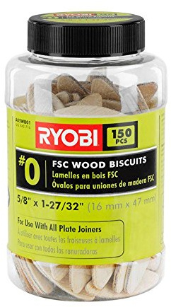 #00 galletas de madera FSC (150 piezas)
